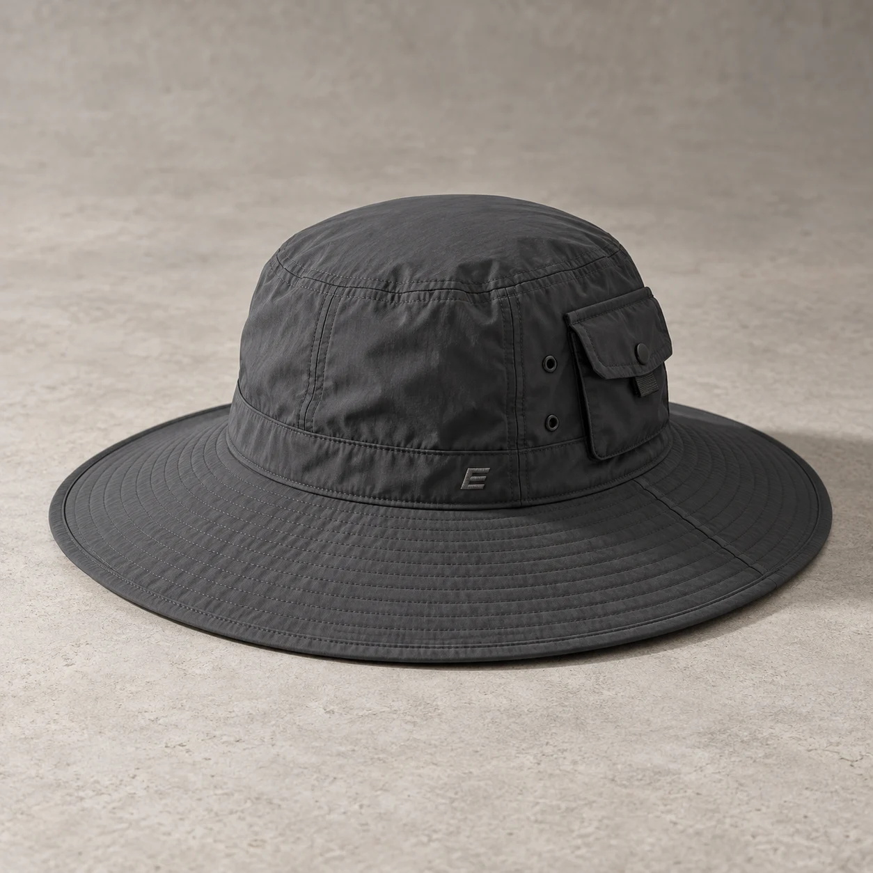 Charcoal Outpost Utility Sun Hat